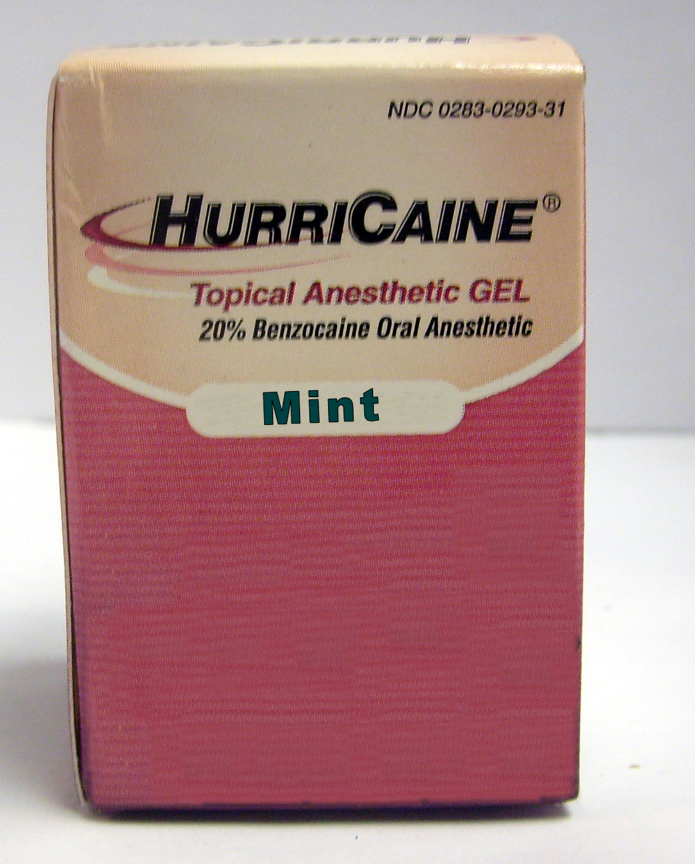 Hurricaine Gel Anesthetic - Mint - Click Image to Close